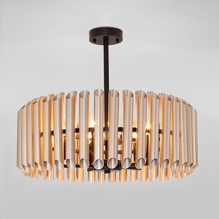 Потолочный светильник Bogate's 361/5 латунь / черный - фото