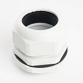 Сальник PG48 диаметр проводника 37-44 мм STEKKER, IP54, серый (DIY упаковка 1 шт) (без мембраны)