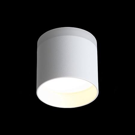 Светильник потолочный Белый LED 1*9W 3000K 702Lm Ra>80 120° IP20 D79xH75 170-240V ST102.502.09 - фото