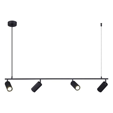 Светильник подвесной ST-Luce Черный/Черный GU10 4*5W 4000K SL1213.403.04 - фото