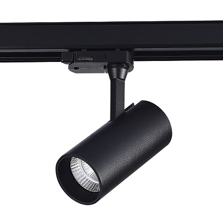 Св-к трек. Черный LED 1*10W 4000K 800Lm Ra>90 38° IP20 L130xW60xH195 165-265V ST661.446.10 - фото