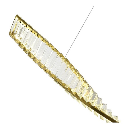 Светильник подвесной ST-Luce Латунь/Прозрачный LED 1*21W 4000K SL6205.313.01 - фото