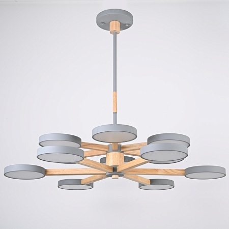 Подвесная Люстра Turna Dbl L12 Gray Imperiumloft 229089-26 - фото