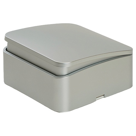 Выключатель открытой установки 1-клавишный, STEKKER, 250В, 10А, IP20, серия София, серебро, MSW10-10-03 - фото