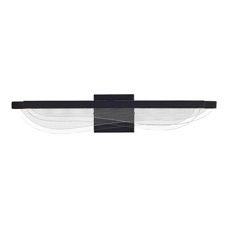 Светильник настенный ST-Luce Черный/Прозрачный LED 1*18W 4000K SL6509.401.01 - фото