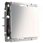 Выключатель одноклавишный глянцевый никель WL02-SW-1G