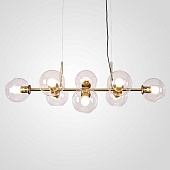 Люстра Staggered Glass Chandelier 8 Imperiumloft 107263-22
