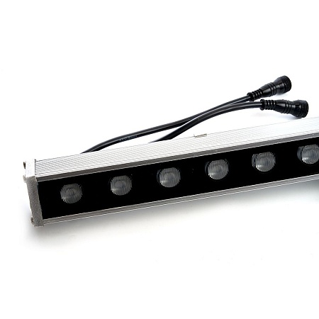 Светодиодный линейный прожектор для подсветки стен с DMX Feron LL-892 36W RGB DC24V IP65 - фото