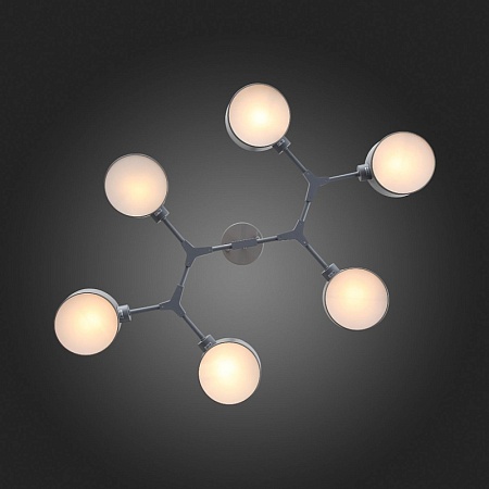 Светильник потолочный Серый/Серый E14 6*60W SLE183702-06 - фото