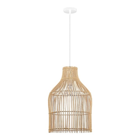 Светильник подвесной ST-Luce Белый/Бежевый E27 1*40W SL1513.523.01 - фото