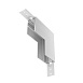Коннектор внутренний Exility накладной белый - фото
