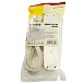 Удлинитель 3-местный с/з с выключ. STEKKER HM071-31-03 3x1мм2, 3м, 250В, 16А, 1USB+2C, 2.4A, сер Home, белый - фото