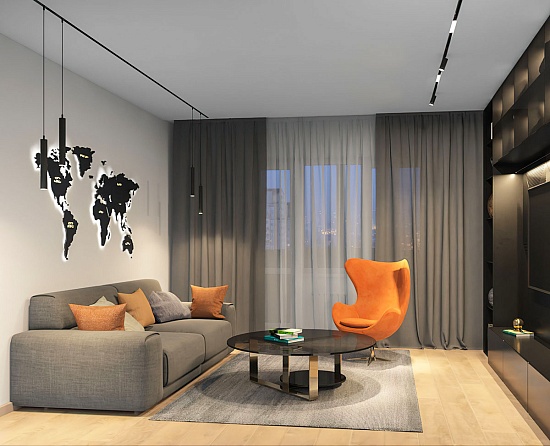 Светильник на шине Denkirs SMART SPOT DK8008-BK - фото