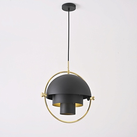 Люстра Louis Weisdorff Gubi Multi-Lite Suspension Lamp Black Imperiumloft 123433-22 - фото
