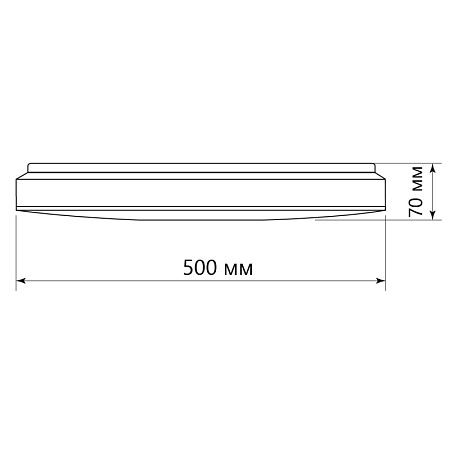 Светодиодный управляемый светильник накладной Feron AL3389 Dots тарелка 72W 3000К-6000K белый - фото
