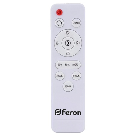 Светодиодный управляемый светильник накладной Feron AL5950 тарелка 86W 3000К-6500K - фото