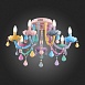Люстра потолочная ST-Luce Разноцветный E14 7*40W SL1700.782.07 - фото