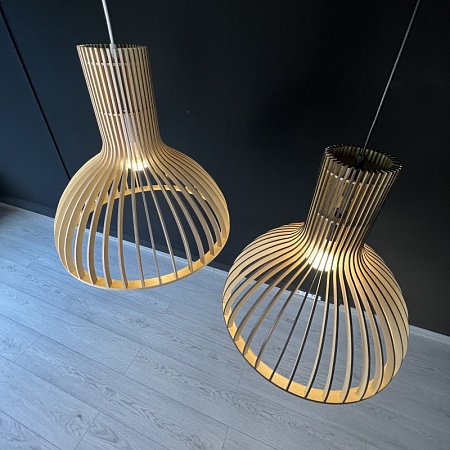 Подвесной Светильник Victo Натуральное Дерево Imperiumloft 194922-26 - фото