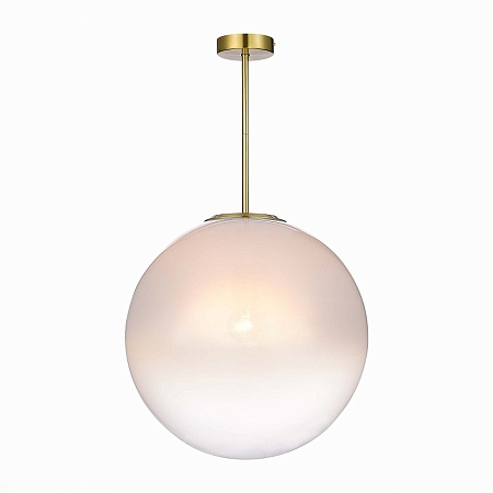 Светильник потолочный ST-Luce Золотистый/Прозрачно-белый E27 1*60W SL1190.222.01 - фото