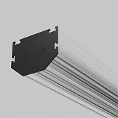 Slim Magnetic Комплект заглушек для шинопровода в натяжной потолок: торцевая и внутренняя черный 85233/00 Elektrostandard