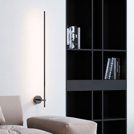 Светильник настенный светодиодный Fine LED 3000К 40132/LED черный жемчуг Elektrostandard - фото