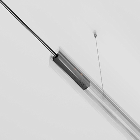 Трековая система Technical магнитная для натяжного потолка чёрная 150x150 TS-S-150-TR122-4-7W-DS-B