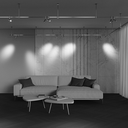 Трековый светильник Technical TR144-1-12W4K-W-PT - фото