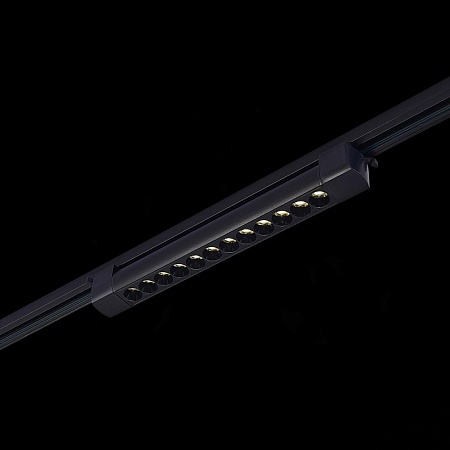 Св-к трек. Черный LED 1*20W 4000K 1 500Lm Ra>90 36° IP20 L387xW49xH54 170-240V ST367.446.20 - фото