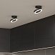 Накладной светодиодный светильник Spila черный 12W 4200К 25105/LED - фото