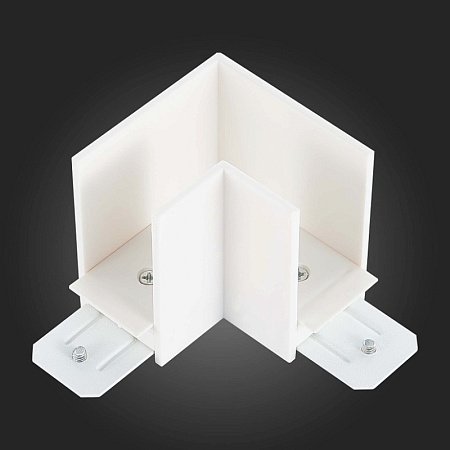 Соединитель угловой SKYLINE 220 ST-Luce белый, пластик ST015.522.14 - фото