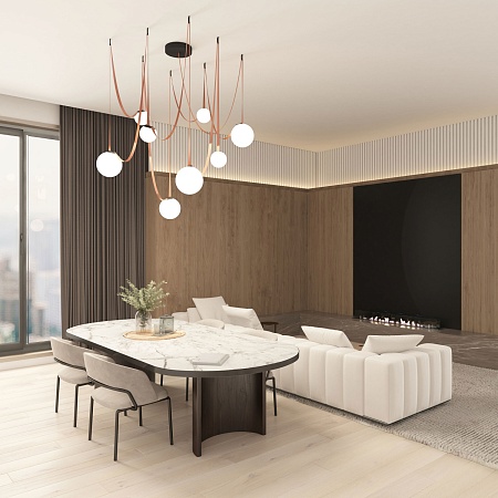 Светильник на шине Denkirs BELTY ORB DK5550-BK - фото