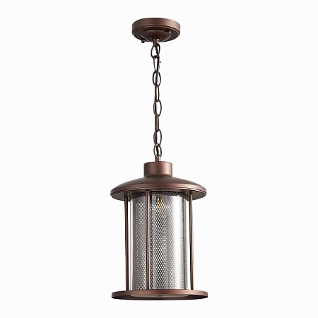 Светильник уличный подвесной ST-Luce Темный кофе/Прозрачный, Темный кофе E27 1*60W SL080.403.01 - фото