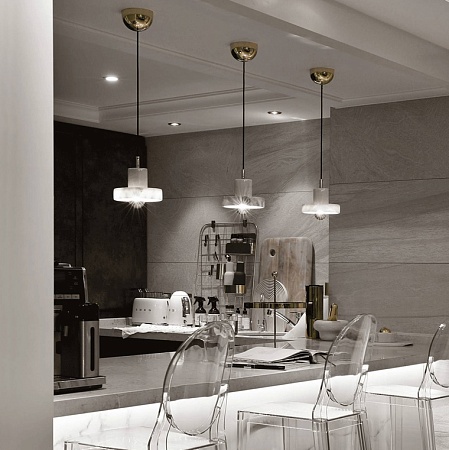 Подвесной Светильник Stone Pendant Green Imperiumloft Imperiumloft 179756-26 - фото