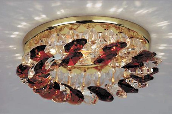 Точечный встраиваемый светильник Arte Lamp BRILLIANTS A7083PL-1GO - фото