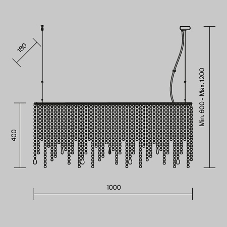 Подвесной светильник Maytoni Empress DIA002PL-05CH - фото
