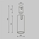 Трековый светильник Technical TR144-1-12W3K-W-BS - фото