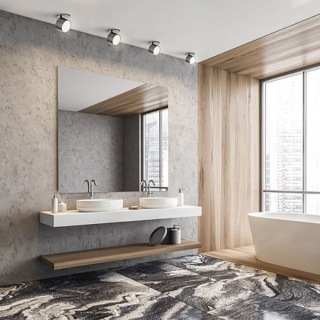 Светильник Feron ML212 настенно-потолочный под лампу GX53, черный - фото