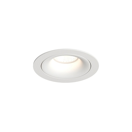 DK2120-WH Встраиваемый светильник, IP 20, 50 Вт, GU10, белый, алюминий - фото