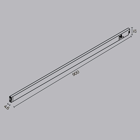 Трековый светильник Technical BASIS TR190-1-15W4K-B - фото