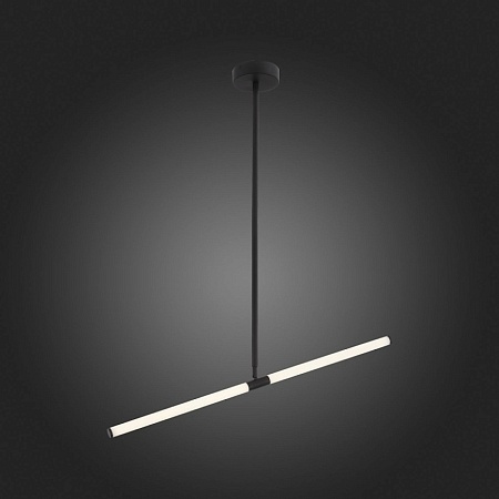 Светильник подвесной ST-Luce Черный/Белый LED 2*10W 4000K SL393.403.02 - фото
