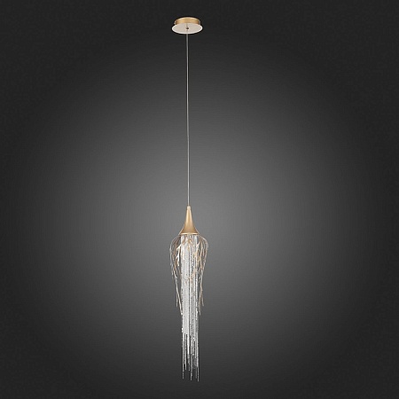 Подвес ST-Luce Золотистый с патиной/Золотистый с патиной, Никель LED 1*5W 3000K SL1116.203.01 - фото