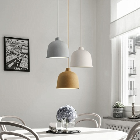 Люстра Grain Pendant Lamp White Imperiumloft 178319-26 - фото