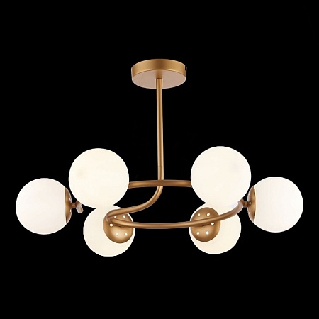 Светильник потолочный Золотистый/Белый E14 6*40W SLE220602-06 - фото