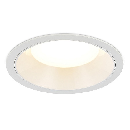 Св-к встр. Белый LED 1*18W 3000K 1 620Lm Ra80 120° IP20 D160xH60 100-240V ST755.538.18 - фото
