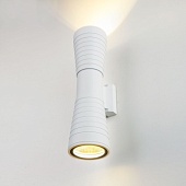 Настенный светодиодный светильник Tube double белый IP54 1502 TECHNO LED