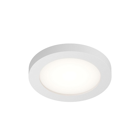 DK3012-WH Встраиваемый светильник влагозащ., IP 44, 50 Вт, GU10, белый, алюминий - фото