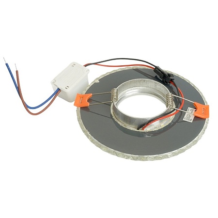 Светильник встраиваемый с белой LED подсветкой Feron CD4028 потолочный GX53 без лампы прозрачный - фото