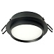 Светильник встраиваемый Feron DL507 потолочный GX53 черный круг - фото