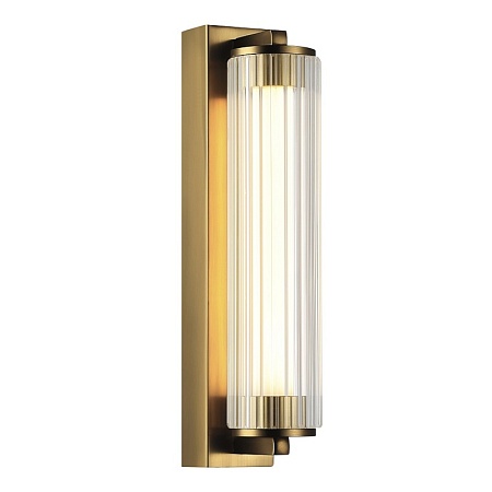 Светильник настенный ST-Luce Латунь/Прозрачный LED 1*8W 4000K SL6224.301.01 - фото