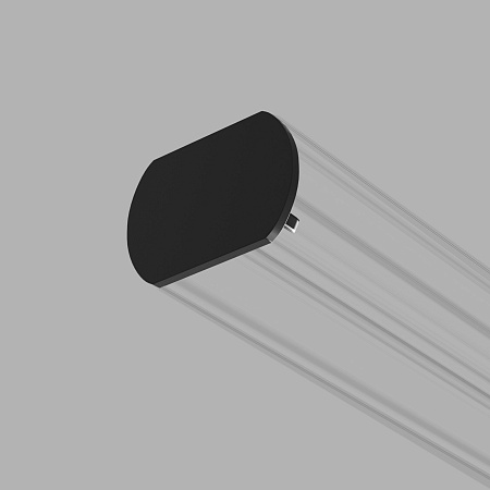 Slim Magnetic Заглушка для шинопровода Round (черный) (2шт) 85134/00 85134/00 Elektrostandard - фото